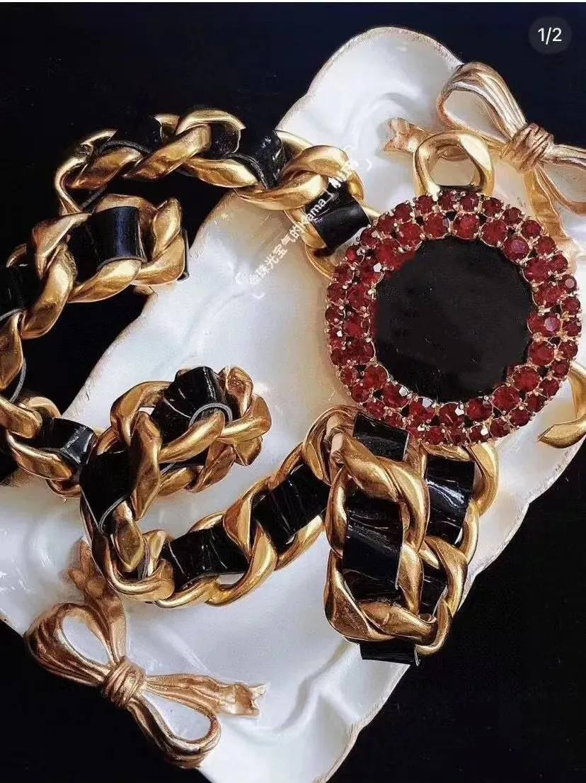 Fashion retro waist chain High quality women's Belt