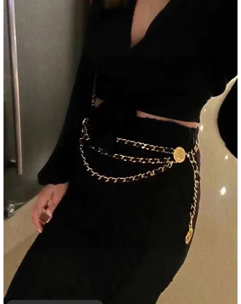 Fashion retro waist chain High quality women's Belt