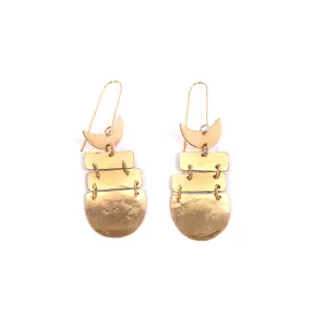 Fish Bone Earrings