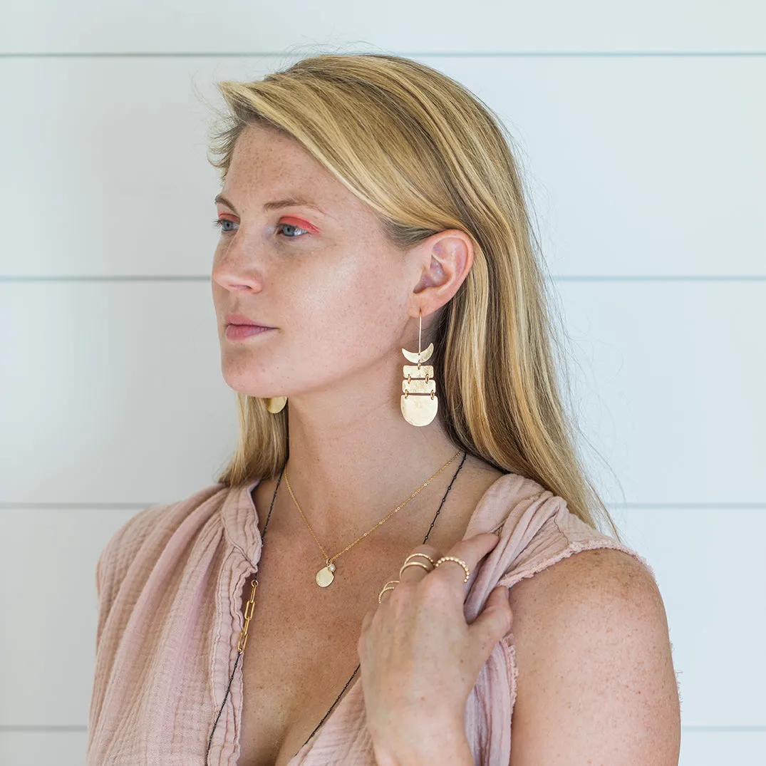Fish Bone Earrings