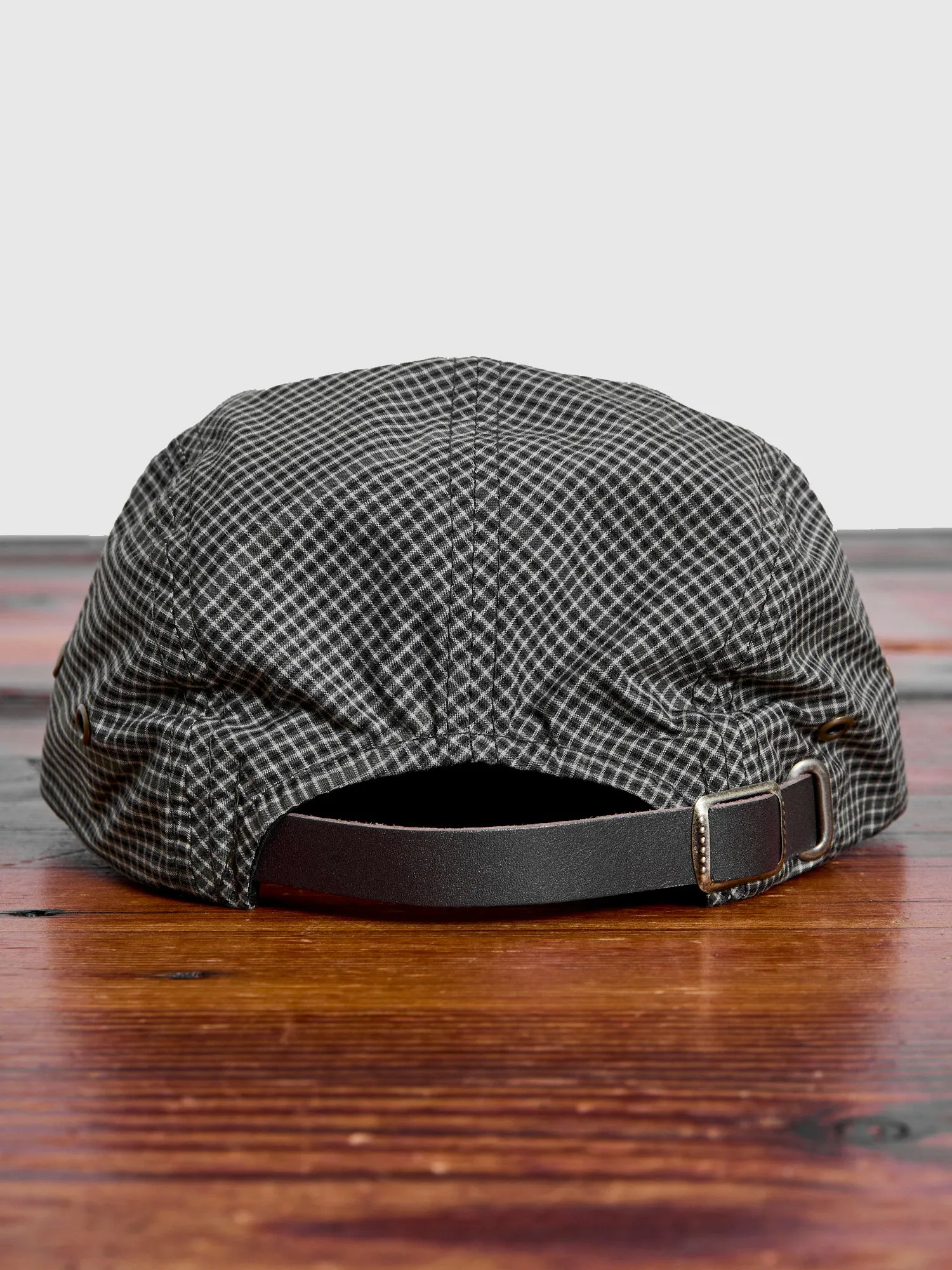 Fishing Cap in Olive Plaid