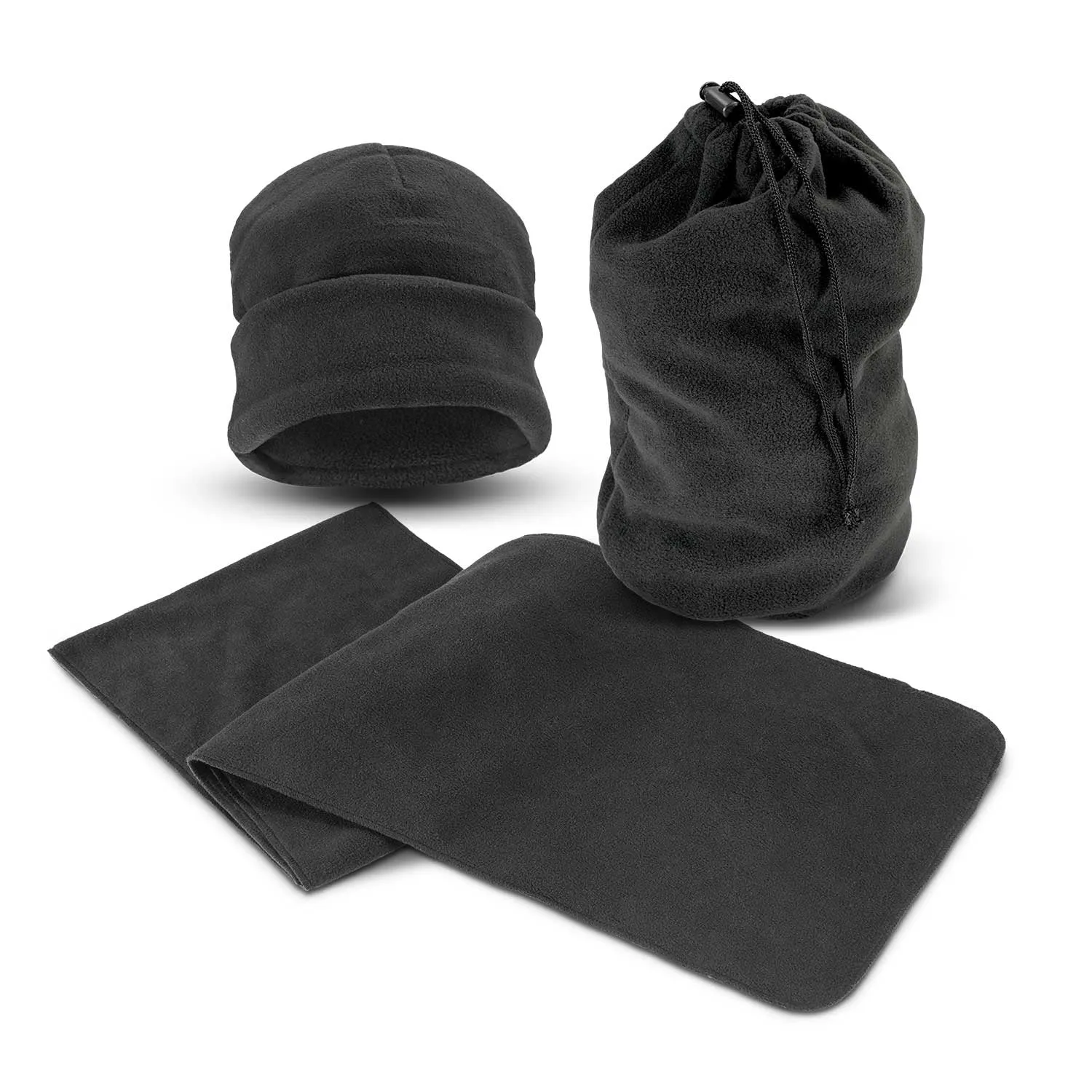 Fleece Scarf and Beanie Set(SHW-37T)