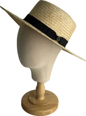 Follen Broken Street Beige The Light Straw Hat - Natural UK S/M
