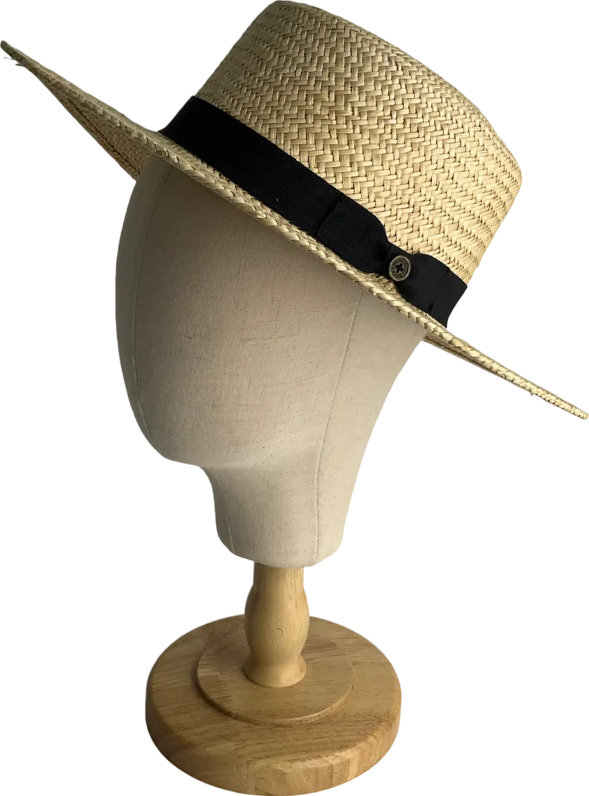 Follen Broken Street Beige The Light Straw Hat - Natural UK S/M