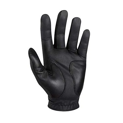 FootJoy Men's WeatherSof Golf Glove Black X-Large, Worn on Left Hand