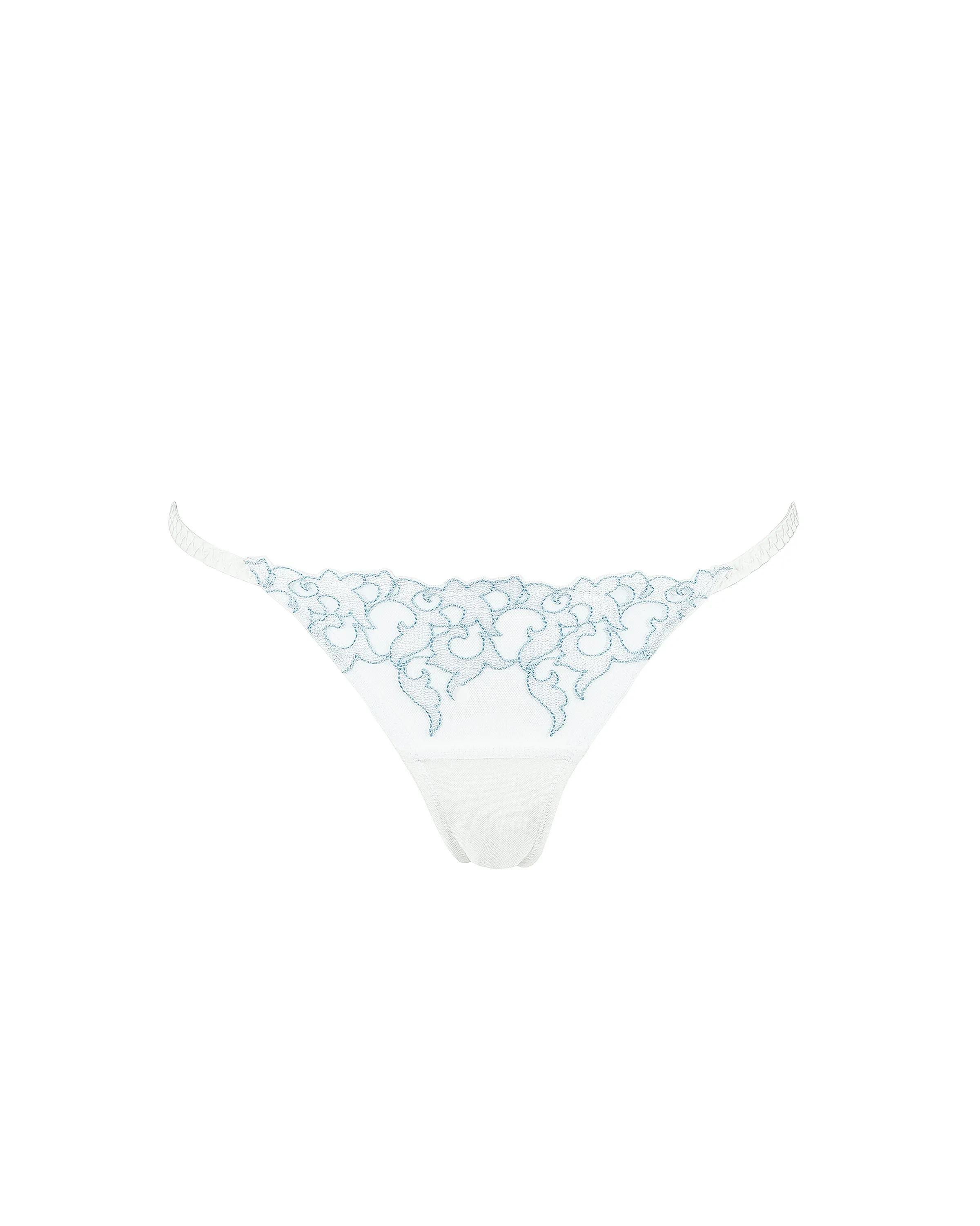 Gabriella Panty White/Blue Topaz