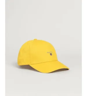 Gant High Cotton Twill Cap Yellow