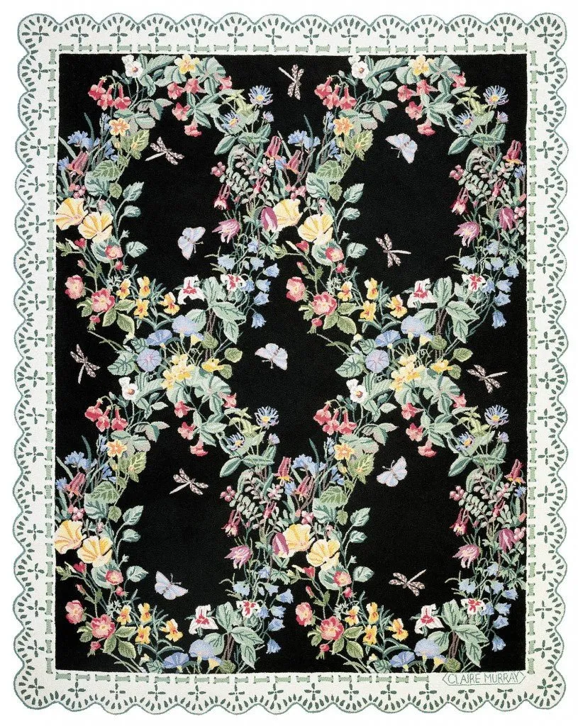 Garden Lattice 9x12 Black