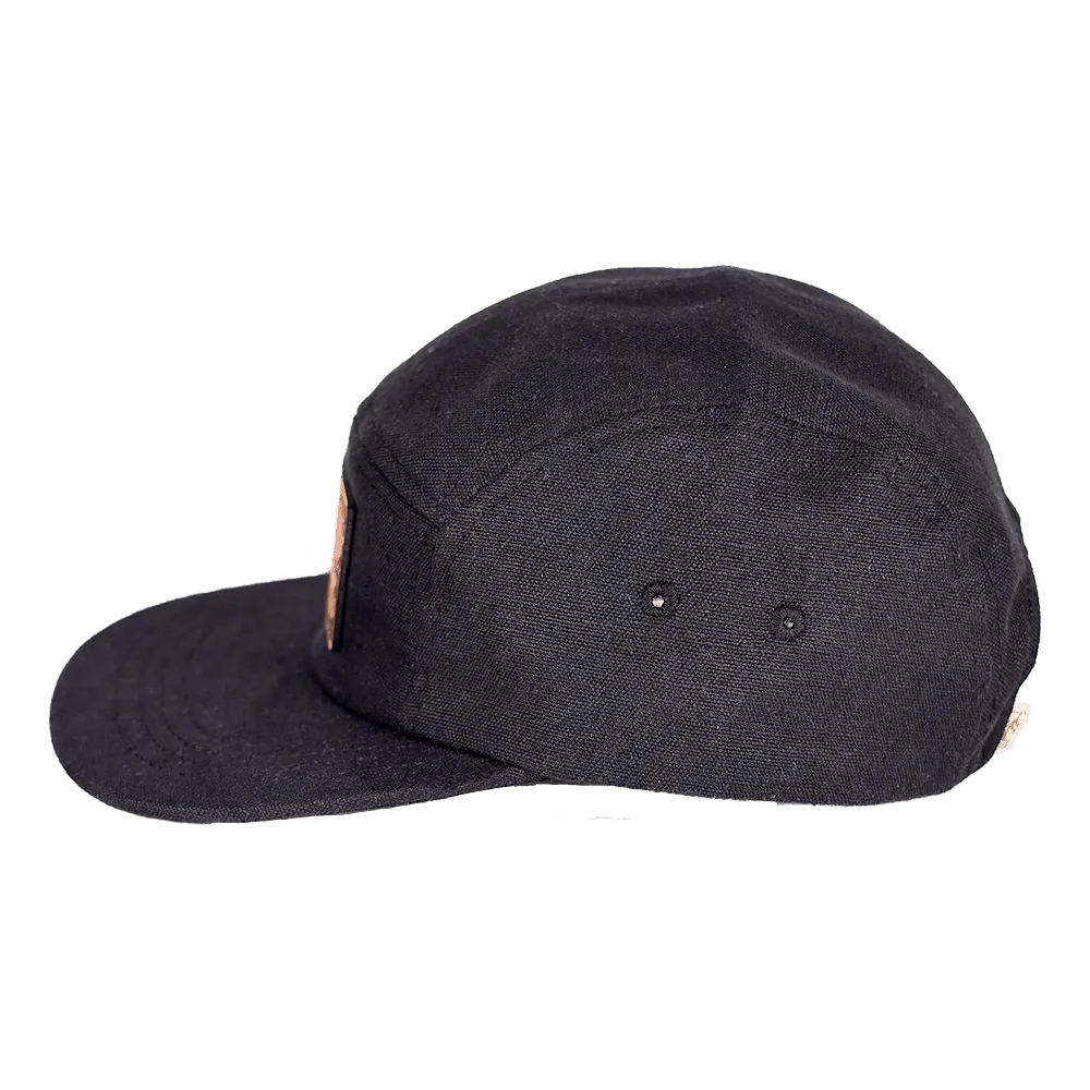 Get Lost Hemp Camp Cap | Black