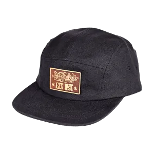 Get Lost Hemp Camp Cap | Black