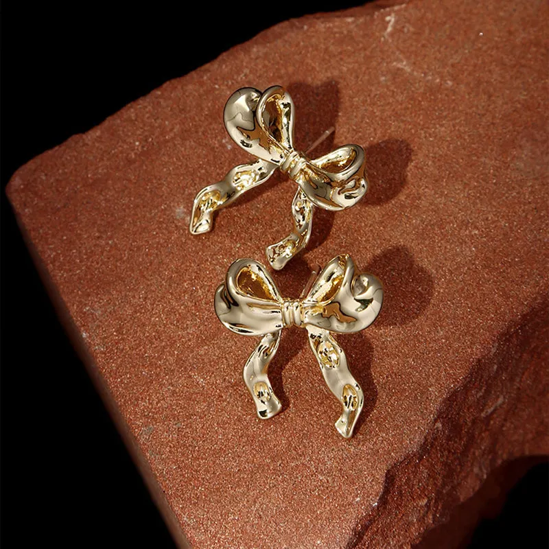 Gift Choice - Delicate Versatile Bow Earrings