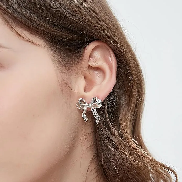 Gift Choice - Delicate Versatile Bow Earrings