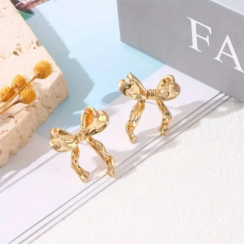 Gift Choice - Delicate Versatile Bow Earrings
