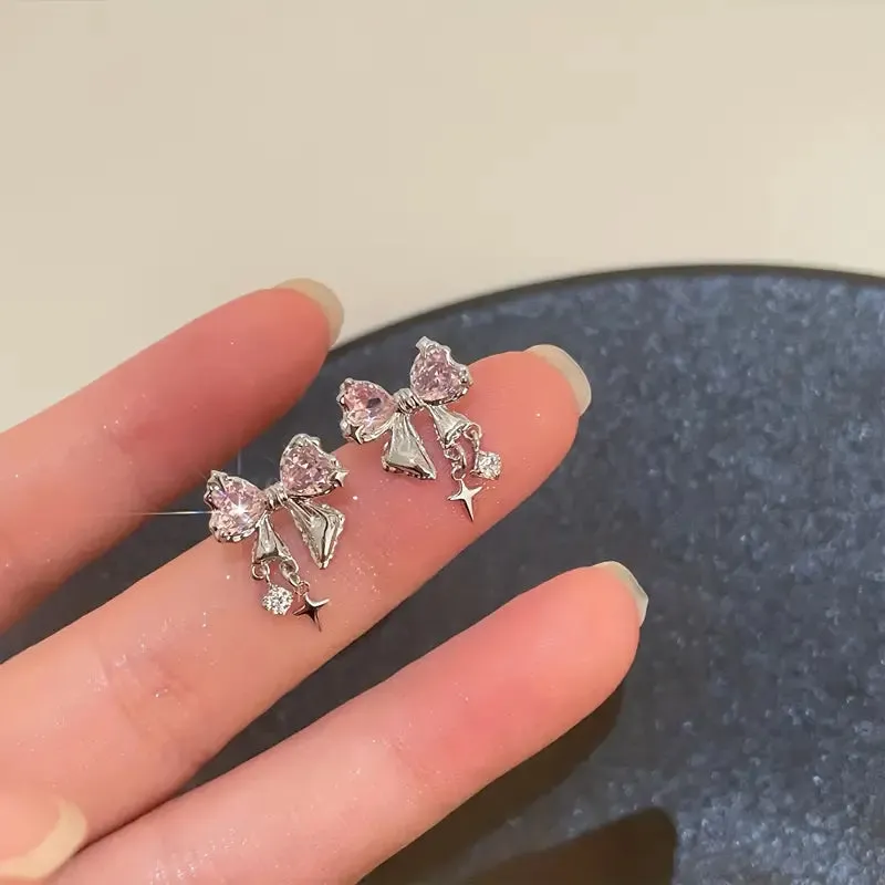 Gift Choice - Delicate Versatile Bow Earrings