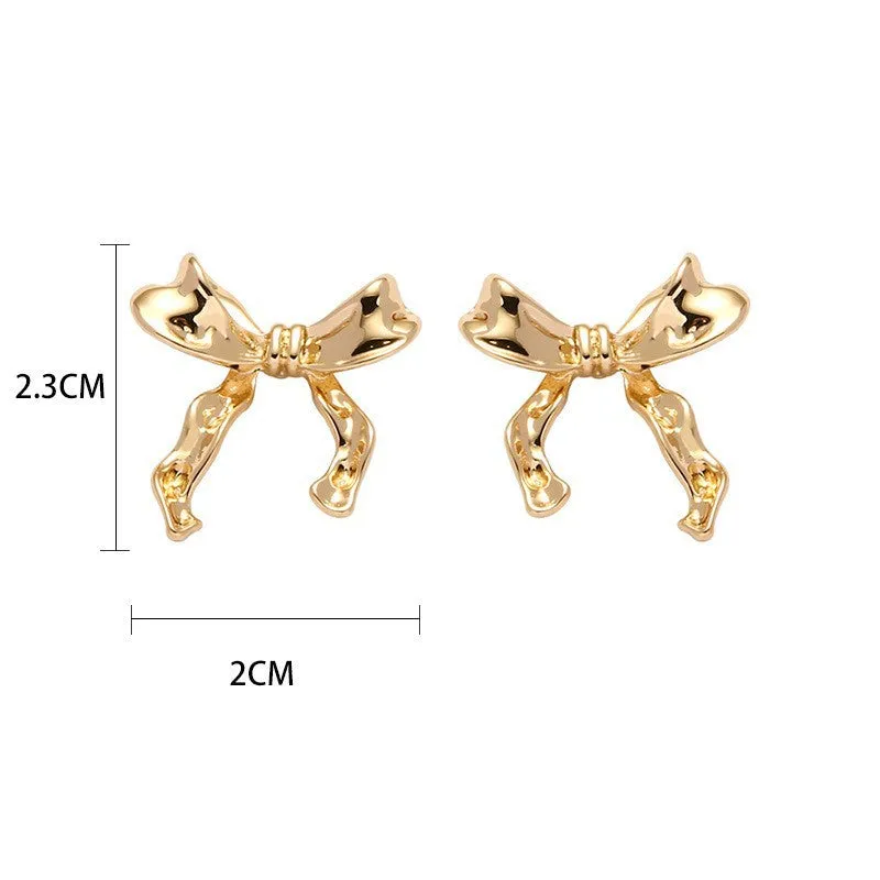 Gift Choice - Delicate Versatile Bow Earrings