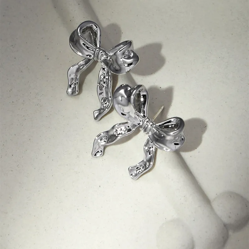 Gift Choice - Delicate Versatile Bow Earrings