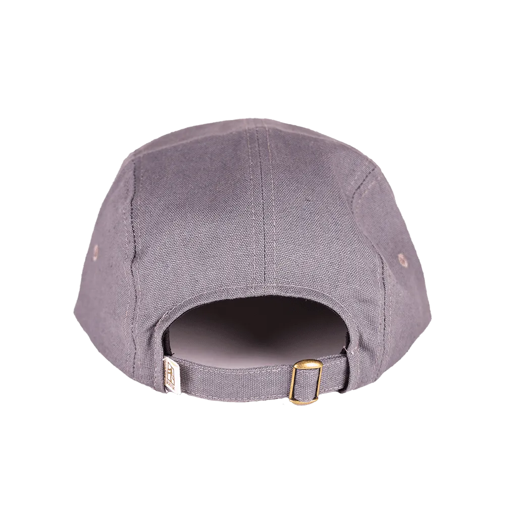 Going Left Hemp Camp Cap | Gray