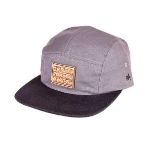 Going Left Hemp Camp Cap | Gray