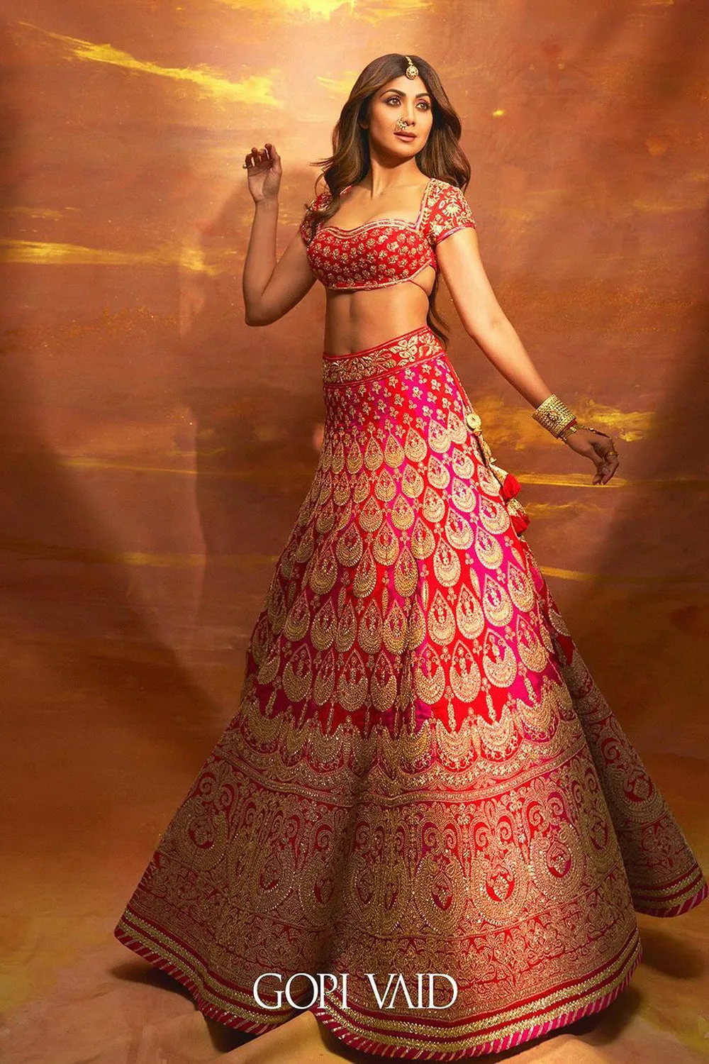 Golconda Shilpa Lehenga Set