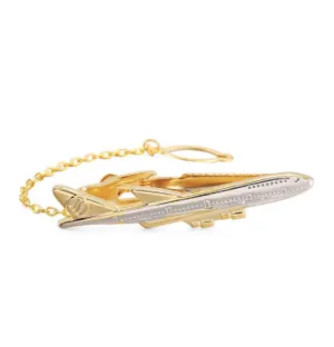 Golden Wings Tie Clip