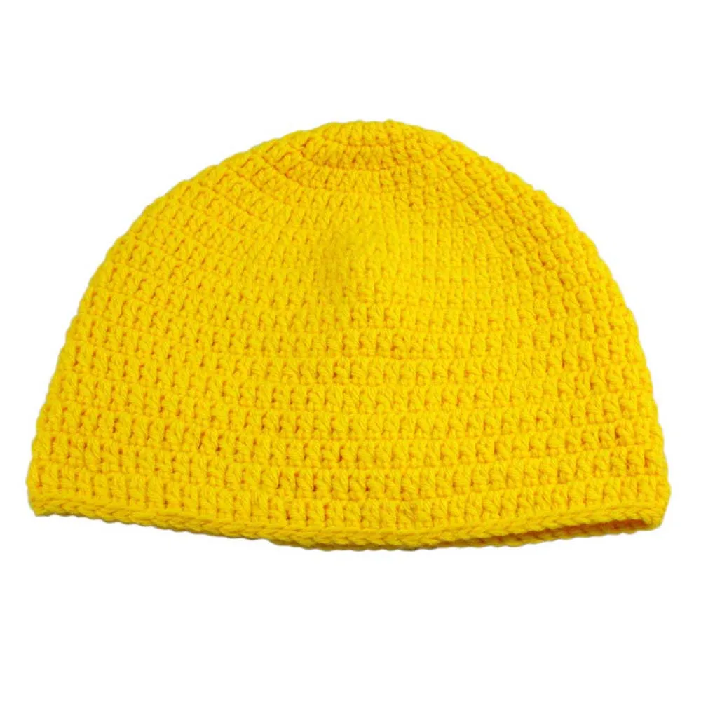 Golden Yellow Crochet Slouchy Hat Medium/Large - STXH17