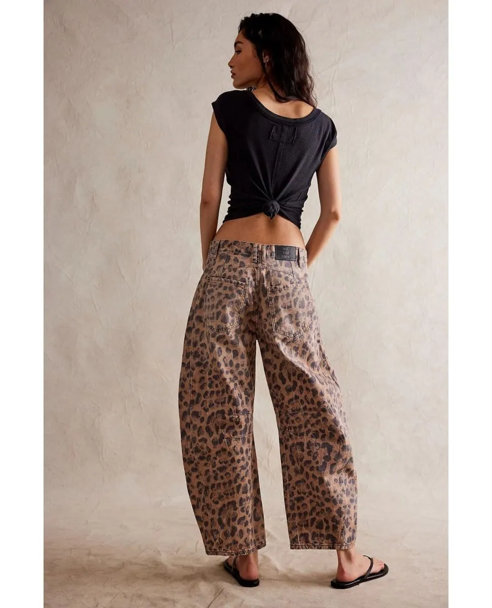 Good Luck Jean Brown Sugar Leopard Combo