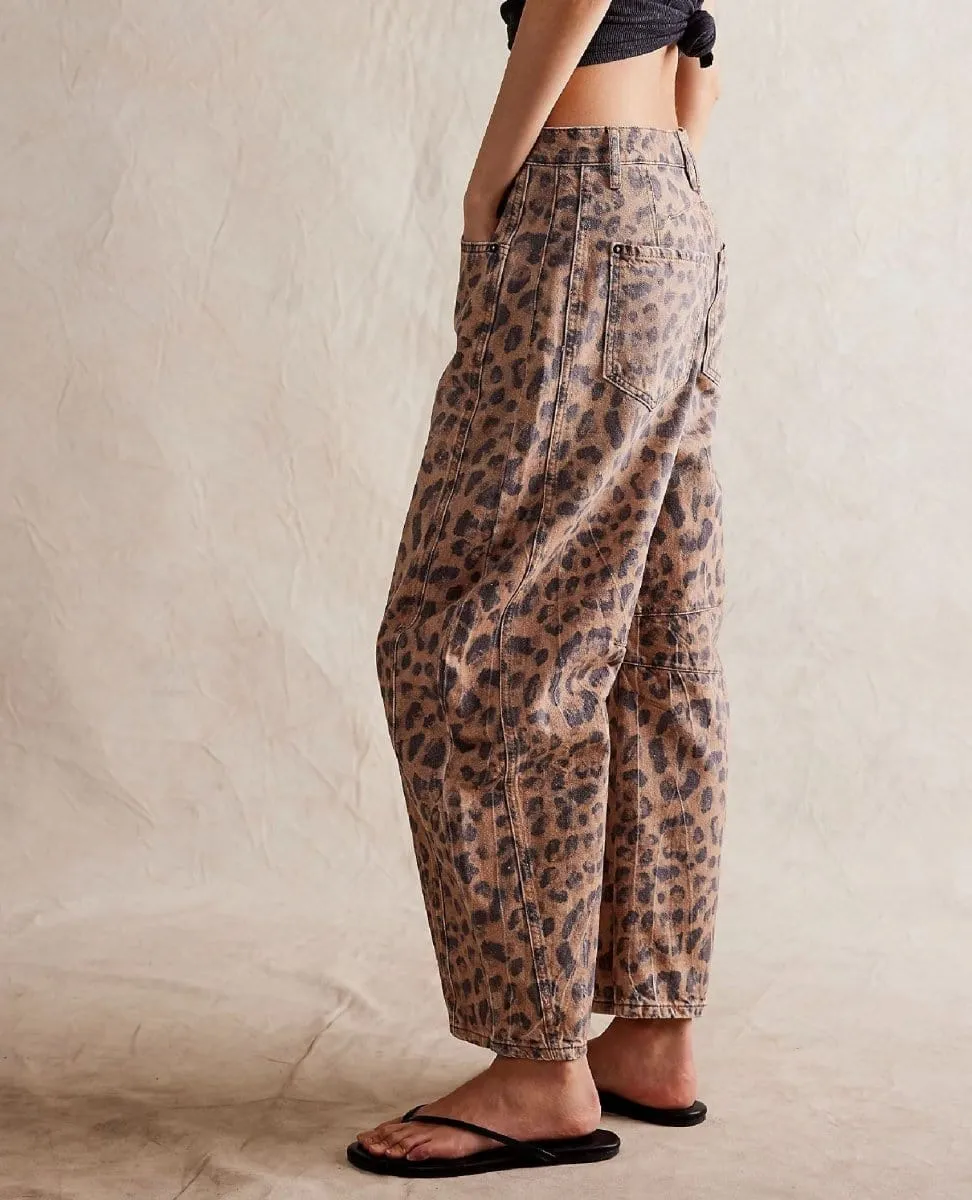 Good Luck Jean Brown Sugar Leopard Combo