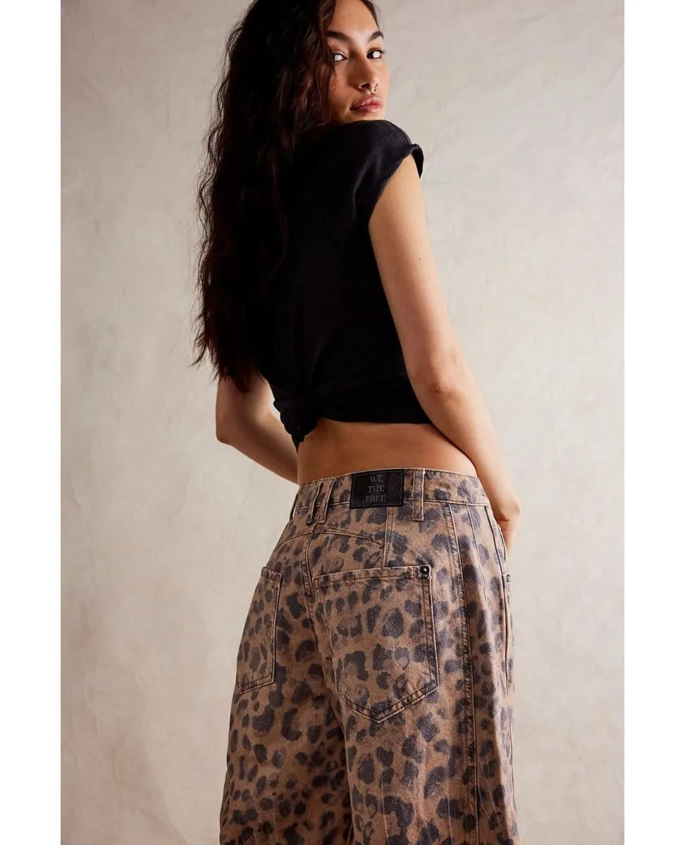 Good Luck Jean Brown Sugar Leopard Combo