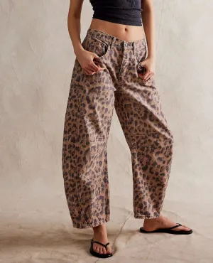 Good Luck Jean Brown Sugar Leopard Combo