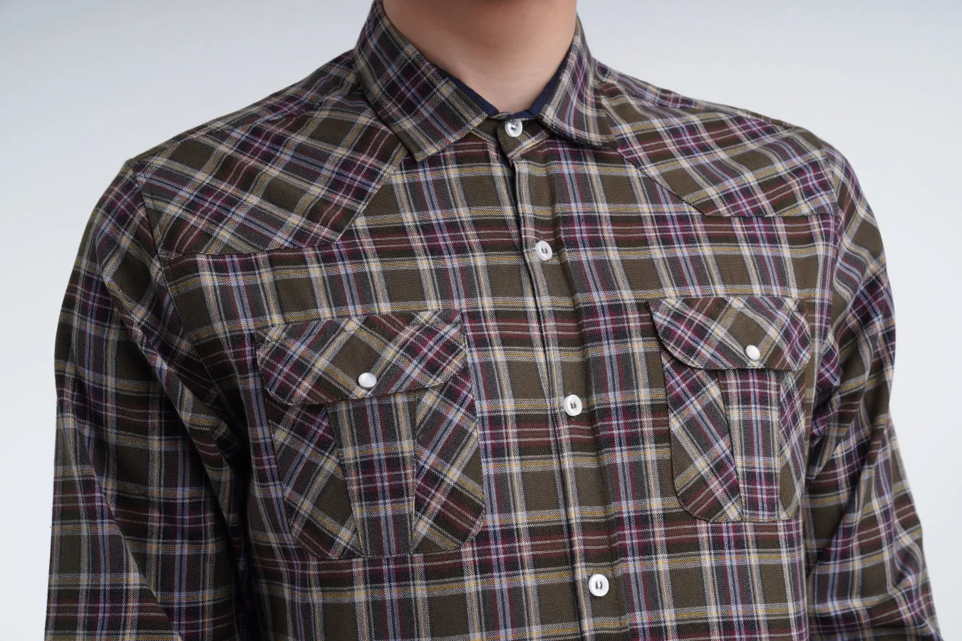 Green Check Shirt