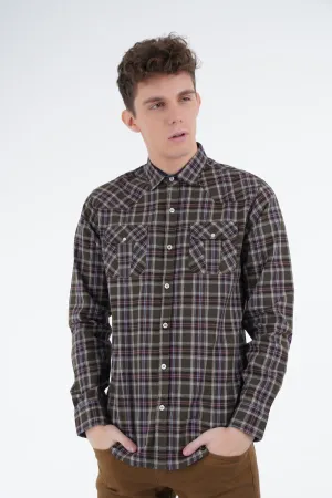 Green Check Shirt