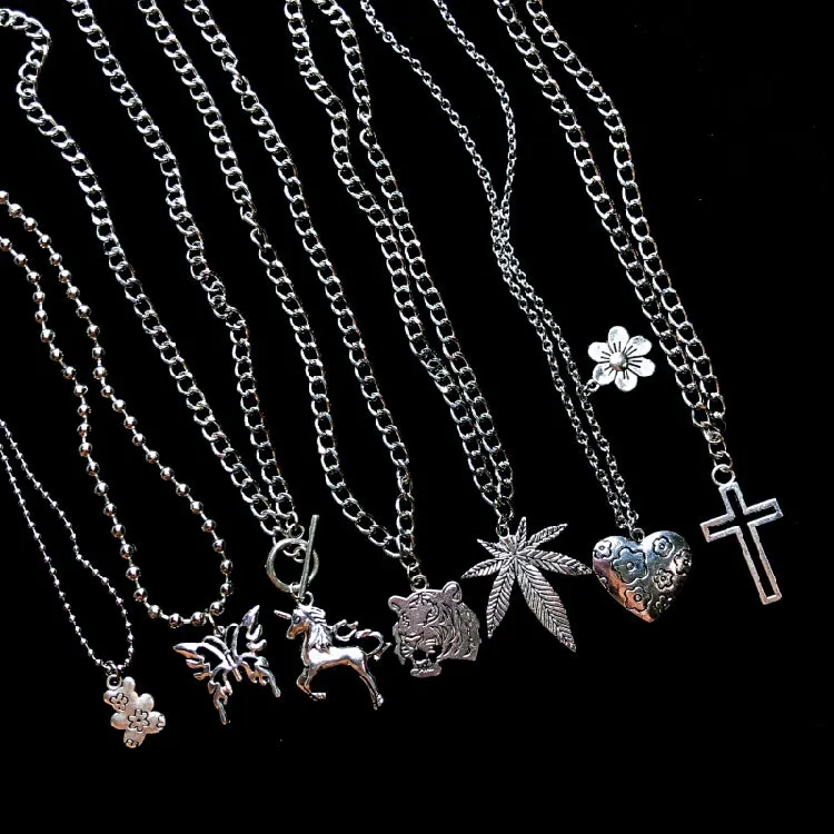 Harajuku style fashion necklace yc23382