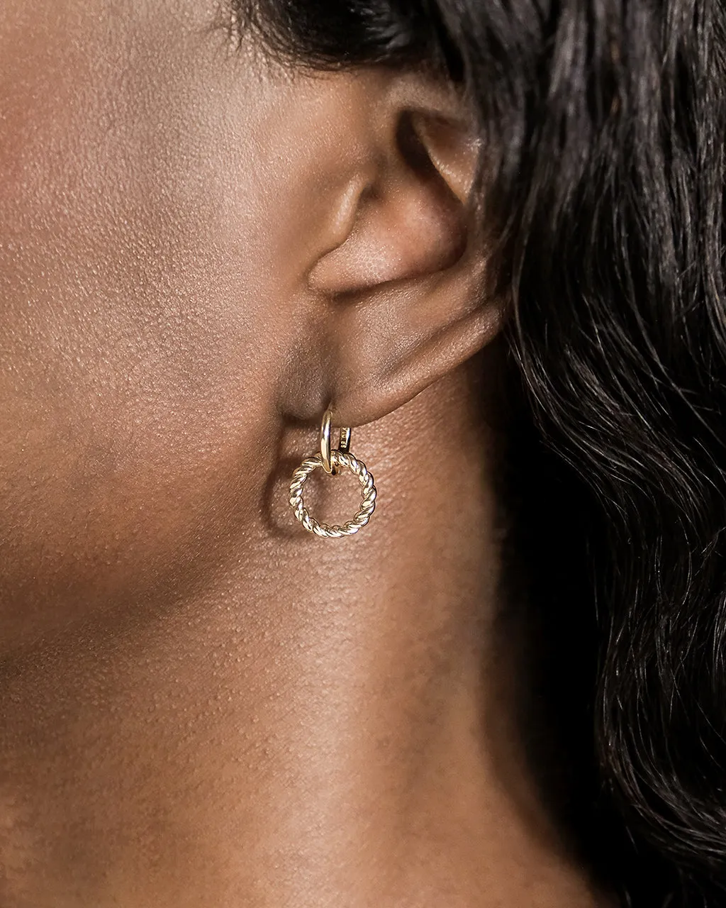 Hassie Delicate Twist Hoops