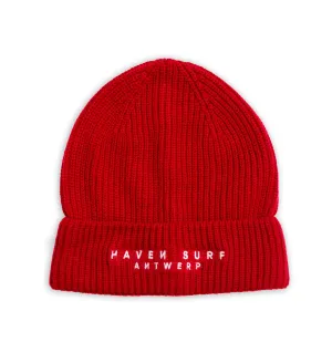 Haven Surf - Antwerp Merino Beanie - Red