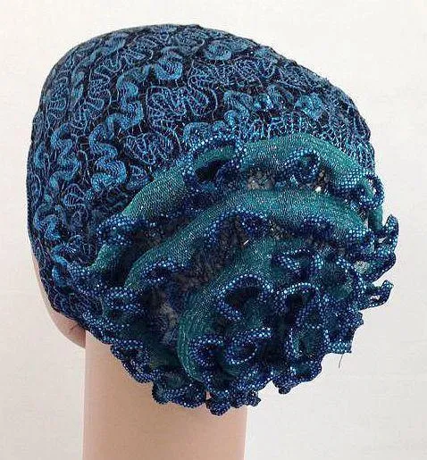 High Quality Double-Lace Flower UnderHijab Muslim Hijab Caps Islamic Underscarf