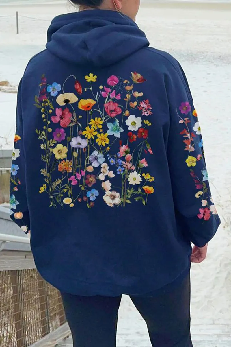 HTS1399 Sunny Days Hoodie Top