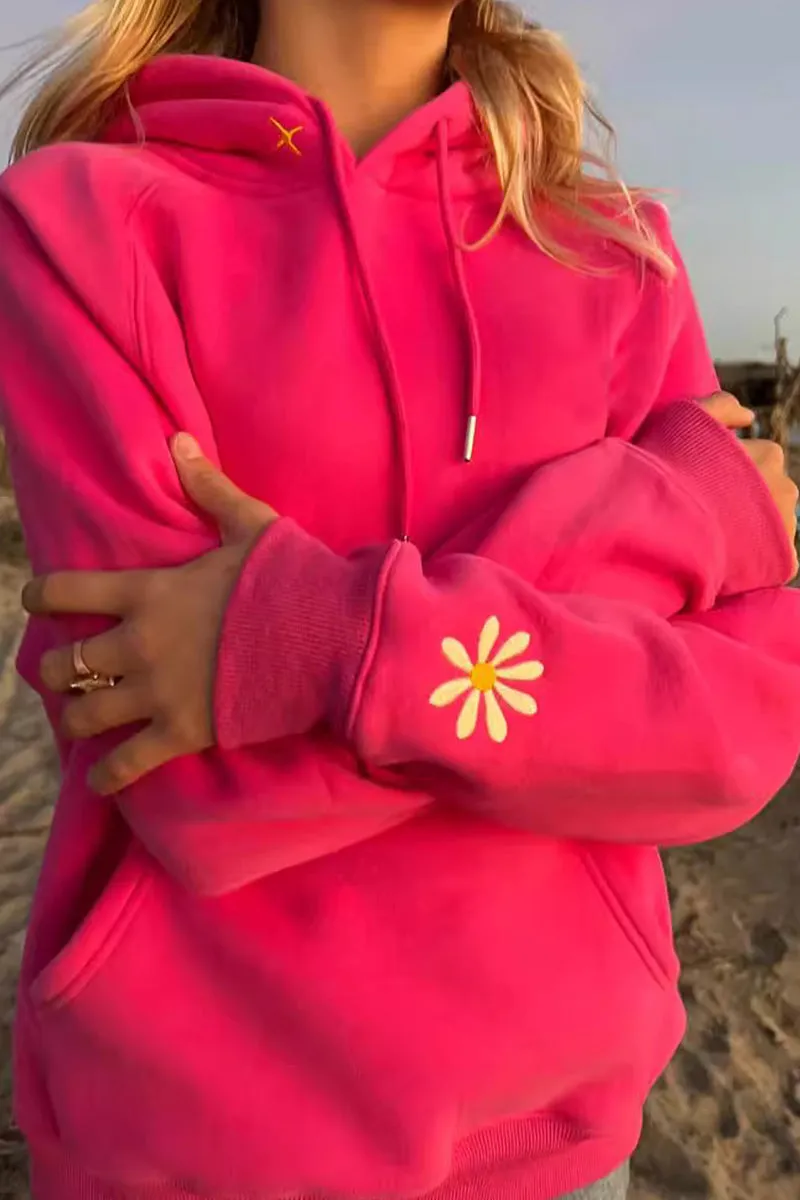 HTS1399 Sunny Days Hoodie Top