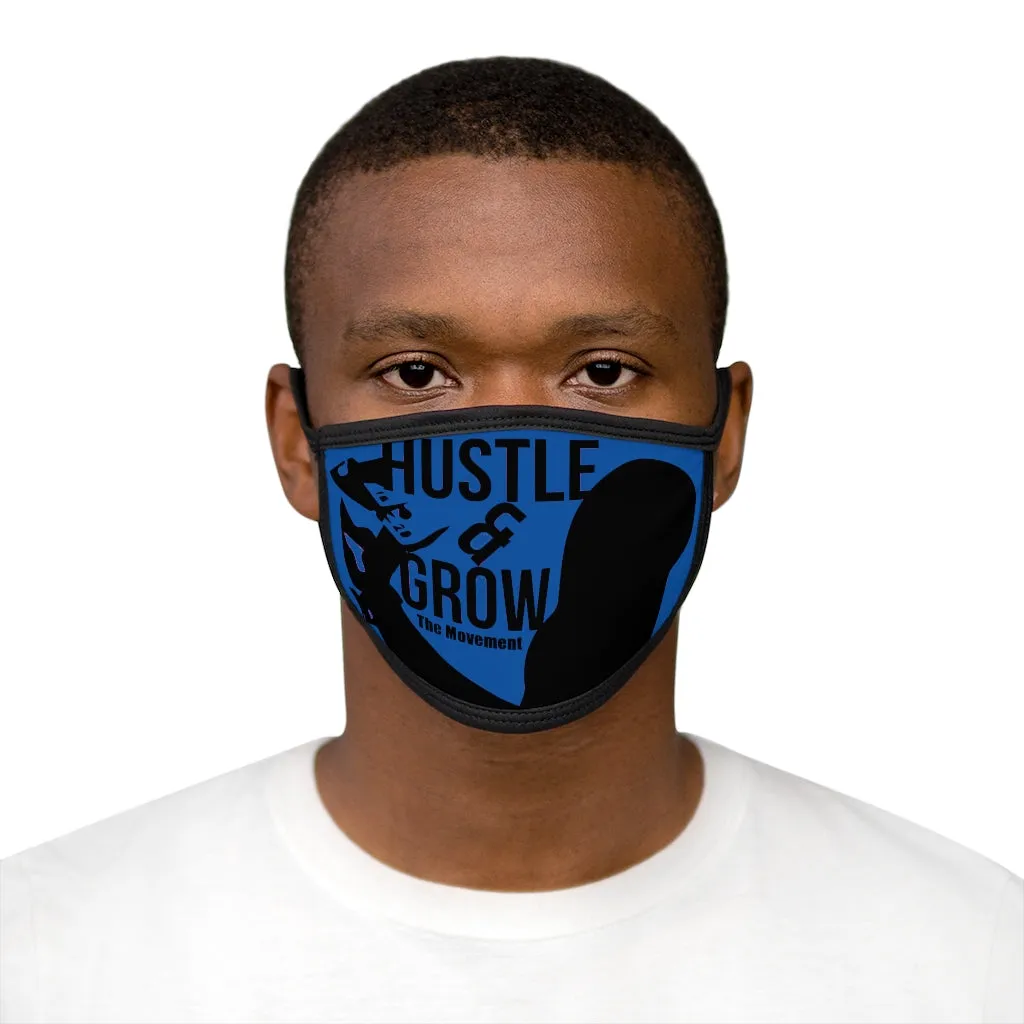 Hustle & Grow Face Mask (Blue)