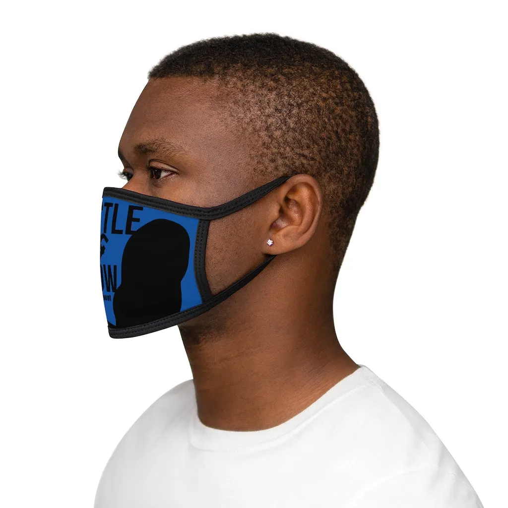 Hustle & Grow Face Mask (Blue)