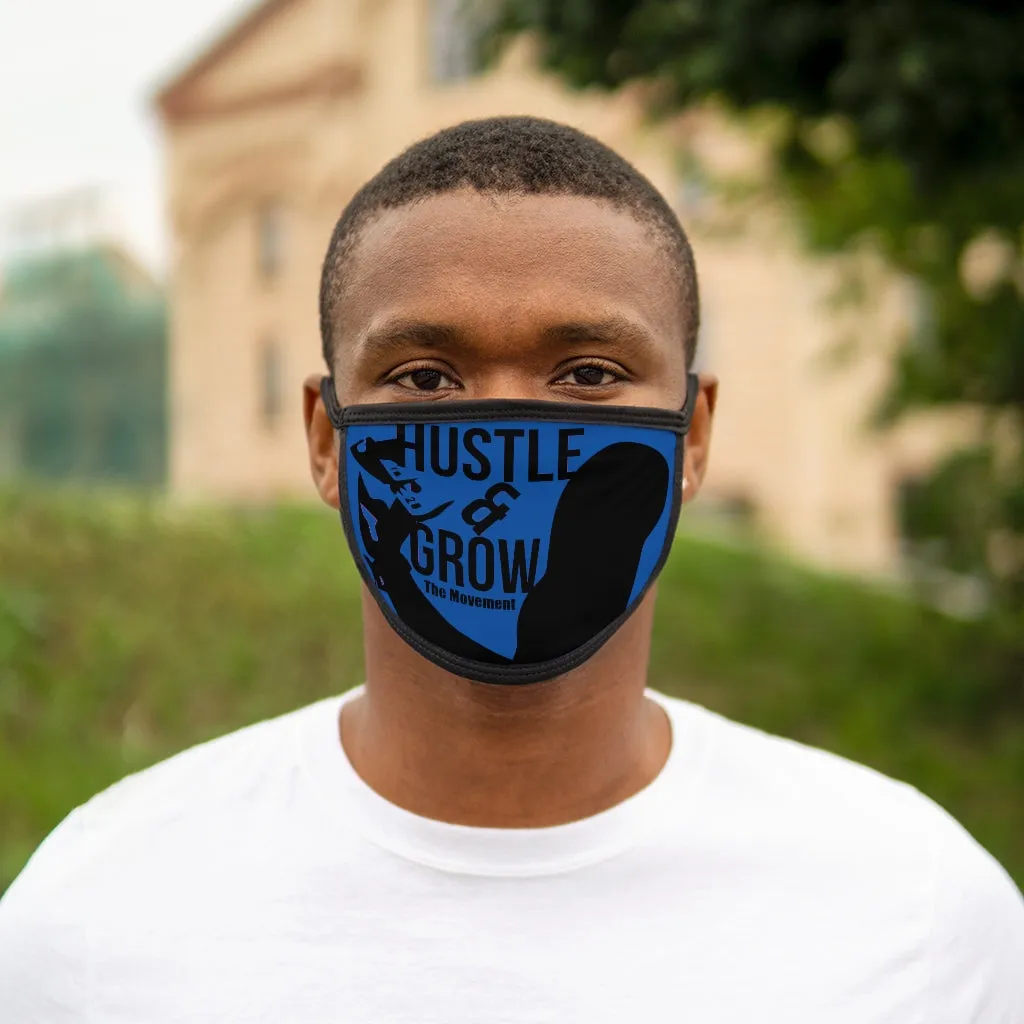 Hustle & Grow Face Mask (Blue)