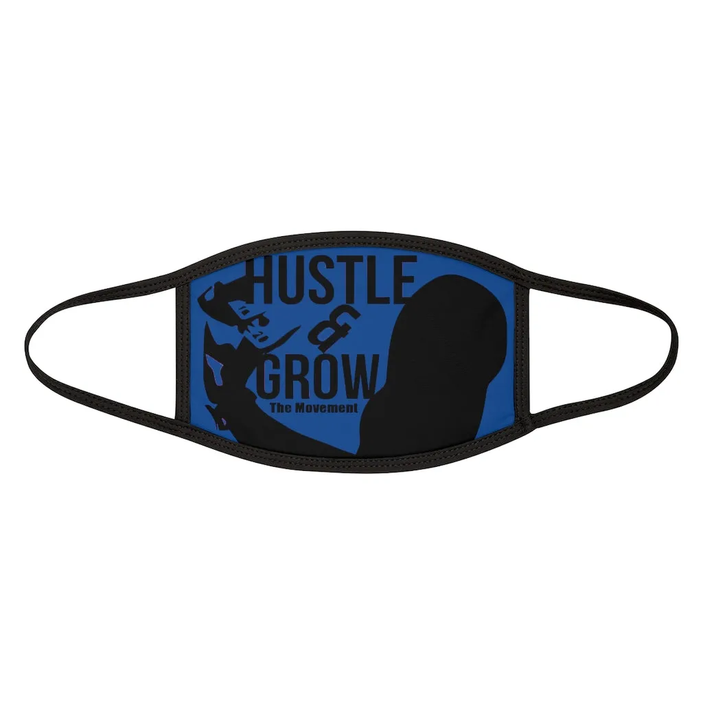 Hustle & Grow Face Mask (Blue)