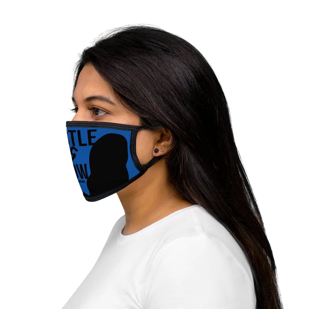 Hustle & Grow Face Mask (Blue)