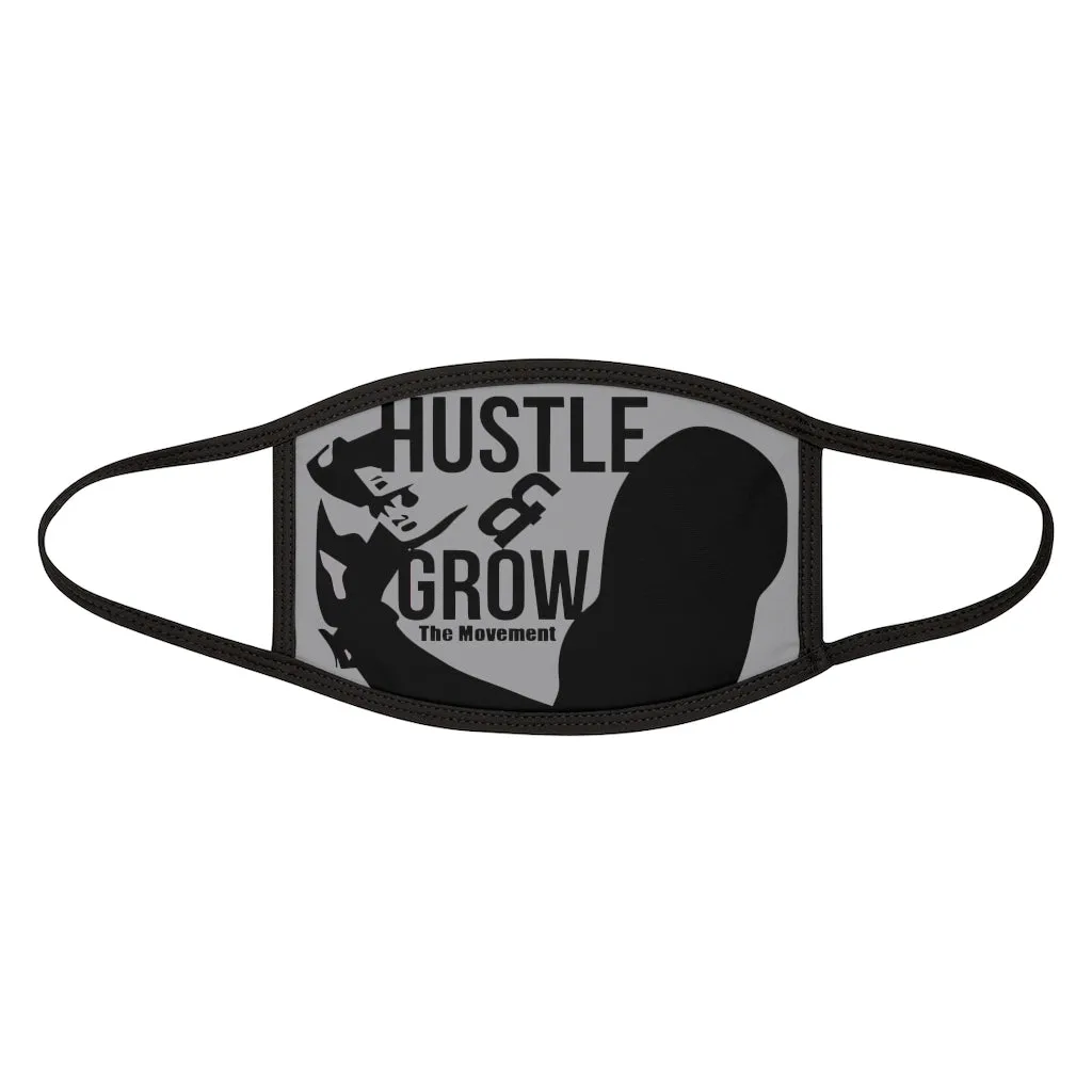 Hustle & Grow Face Mask (Gray)