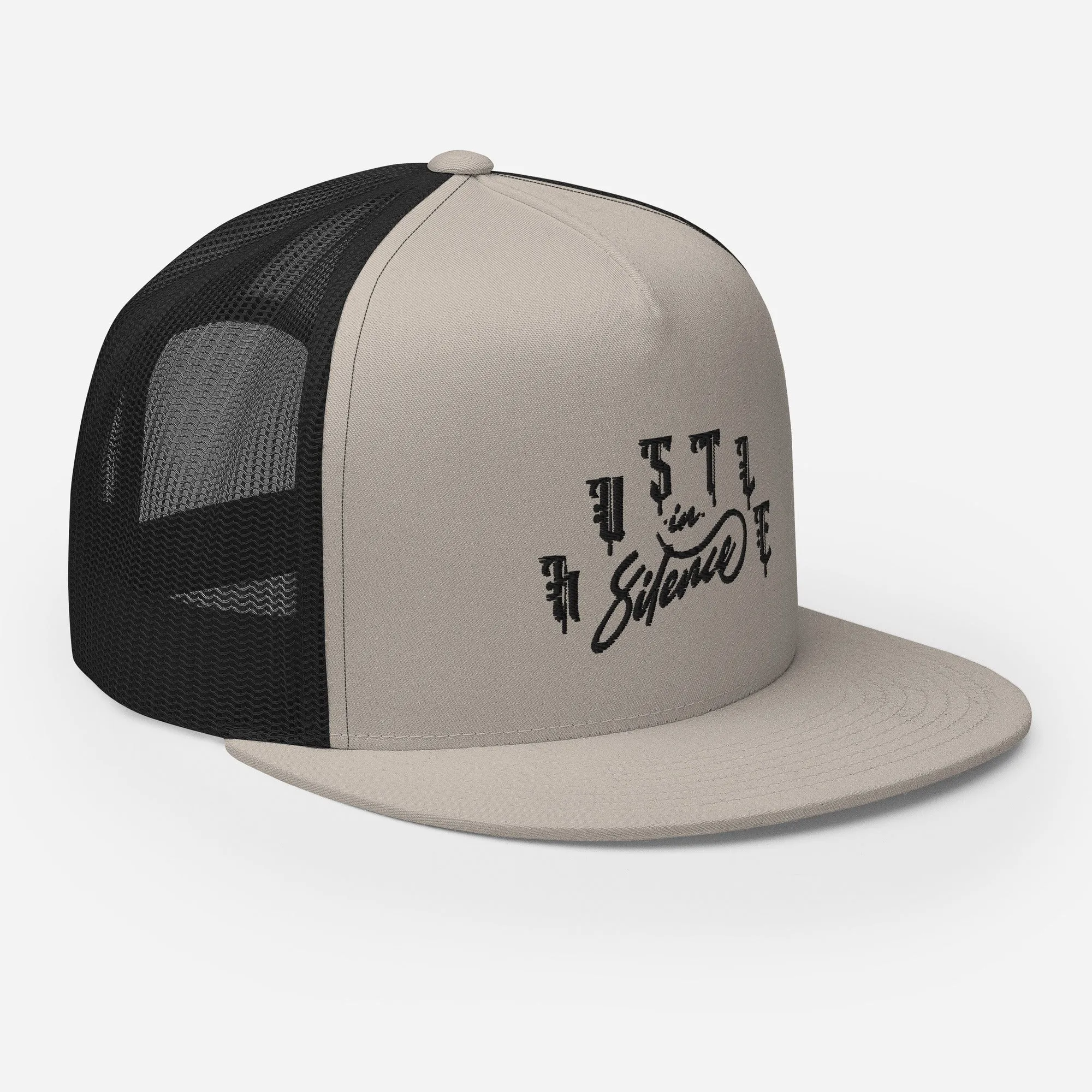 Hustle in Silence Trucker Cap