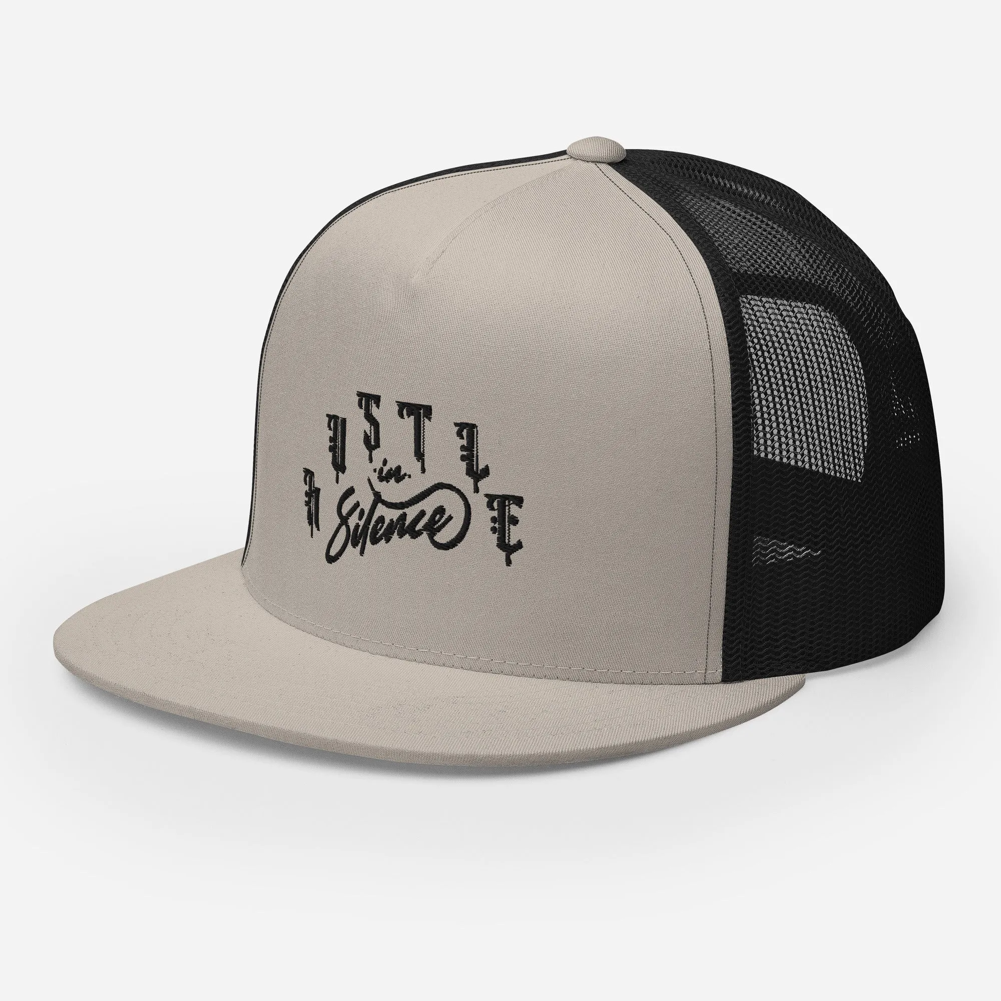 Hustle in Silence Trucker Cap