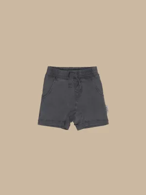 Hux - Vintage Black Slouch Short - Washed Black
