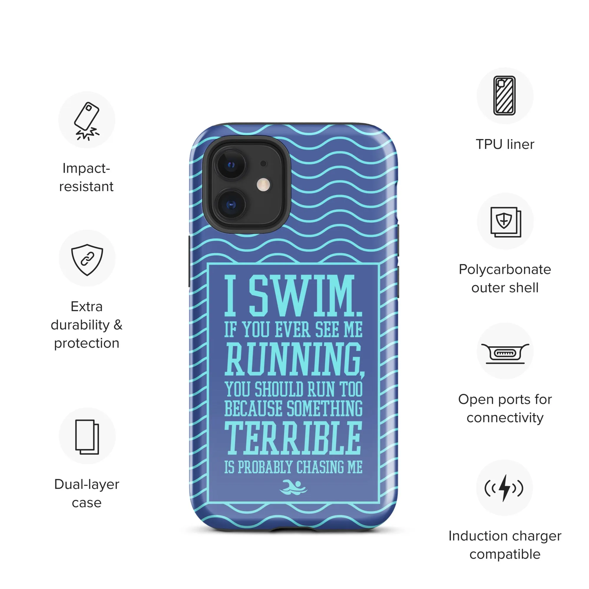 I Swim Mobile Tough Case