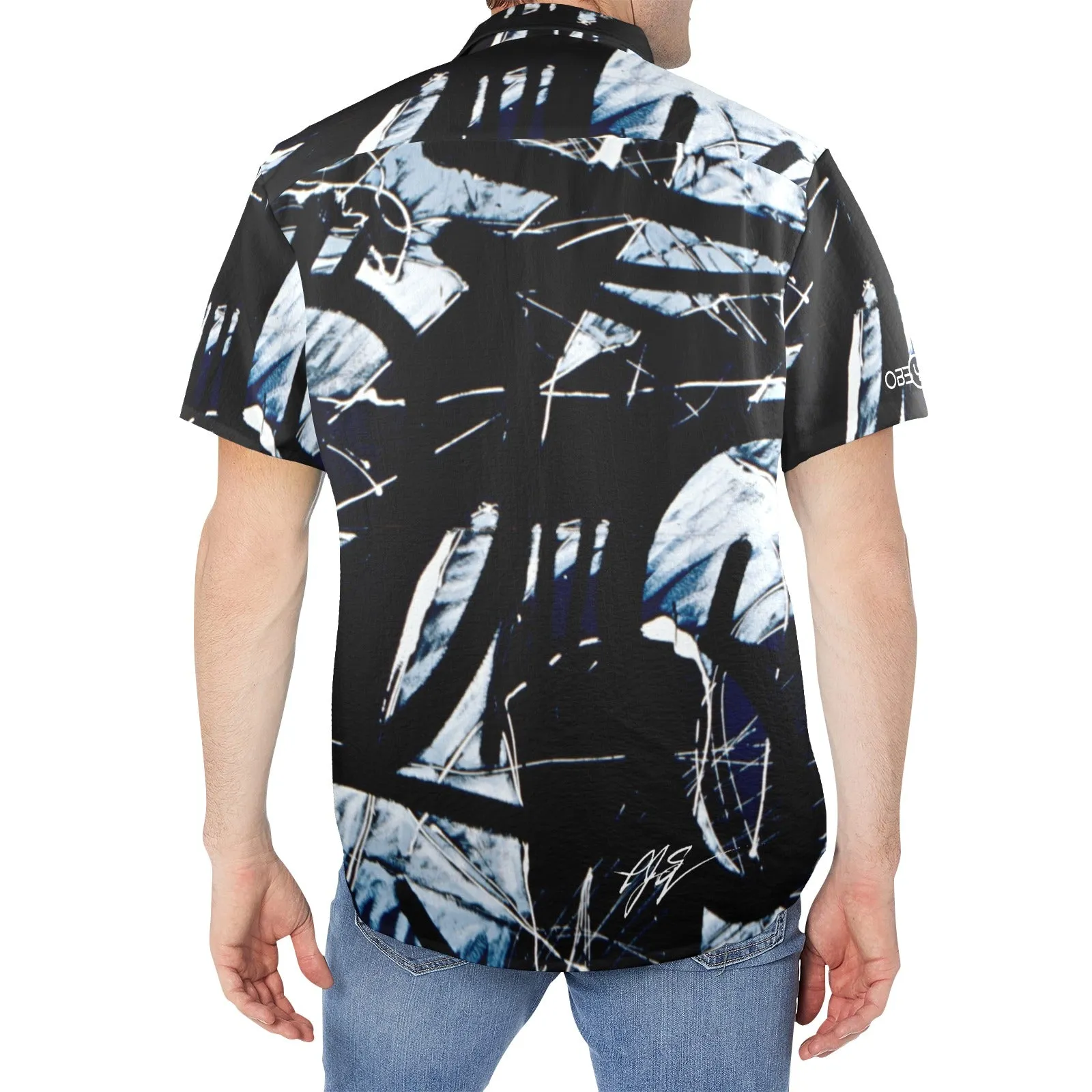 Intermezzo 1 Men's Crinkle Short Sleeve Shirt