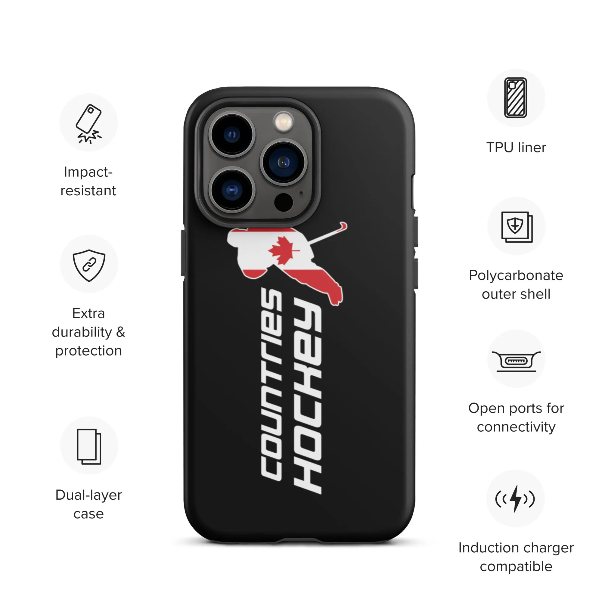 iPhone case | Canada Series by Countries Hockey