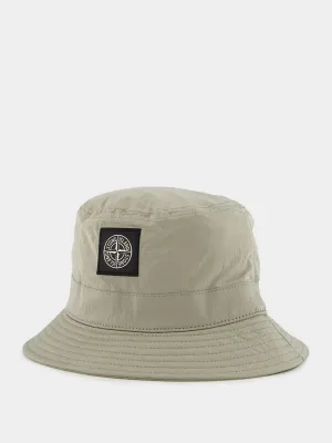 Iridescent Beige Bucket Hat